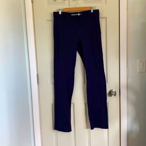 Navy dress pant yoga pants from Betabrand